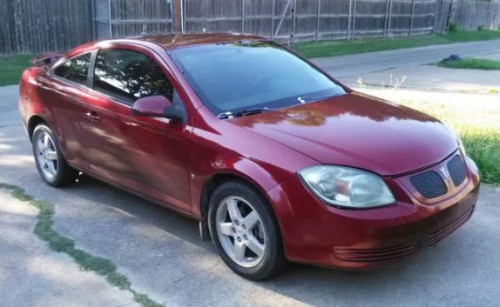 Used Car Under $3000 Grand Prairie TX: Pontiac G5 '09 By Owner