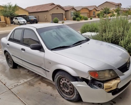 mazda protege car battery