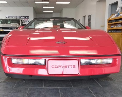 1-Owner '89 Chevy Corvette Convertible Dansville, NY 14437 RED $20K