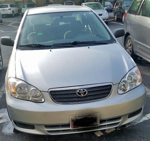 '05 Toyota Corolla LE $2500-3000 By Owner in Olney, MD 20832 SILVER