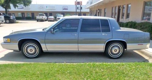 Classic '89 Cadillac DeVille By Owner Denton, TX 7620 $6500-7000