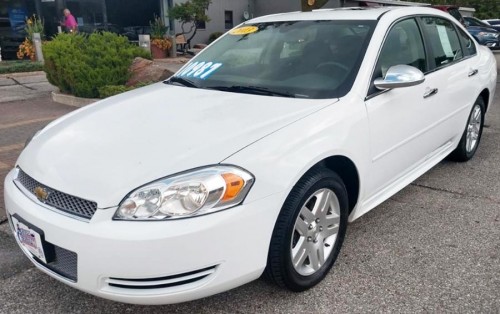 '13 Chevy Impala LT Under $11K in Mason City, IA 50401 WHITE Low Mi ...