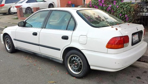 '97 Honda Civic LX in Hayward, CA 94545 $2500-3000 WHITE By Owner