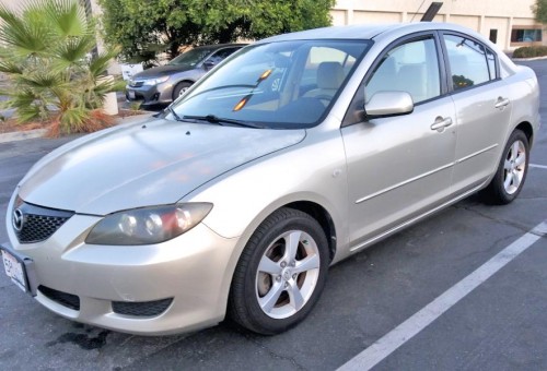 '04 Mazda Mazda3 In San Bernardino, CA 92408 Under $3000 SILVER