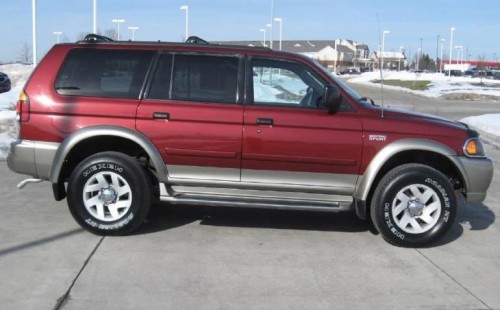 Mitsubishi Montero '99 1-Owner SUV Under $3K Las Vegas, NV 89121 RED ...