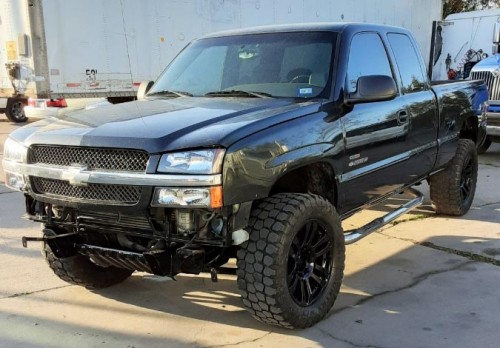 Chevy Silverado LT '03 Lifted 4x4 Diesel Under $8K in Houston, TX ...