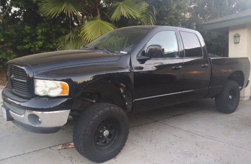 '03 Dodge RAM 1500 Lifted Truck By Owner in CA $6K or Less (Black)